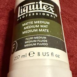 NEW Liquitex Professional Matte Medium, 237ml (8-oz)
