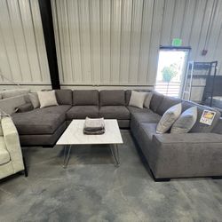 Large Gray Sectional