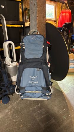Osprey Poco AG Plus Child Carrier Seaside Blue