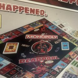 Deadpool Monopoly Set