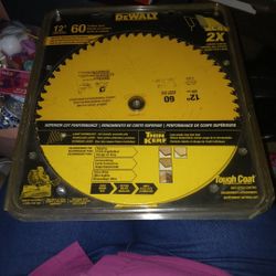 DeWalt 12" 60 Carbide Teeth