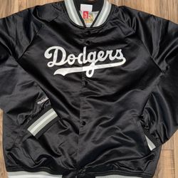 New men’s size large & XL Mitchell & ness LA Dodgers satin jacket