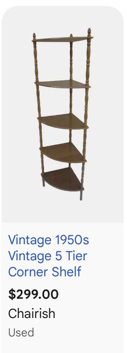 Vintage Corner Shelf
