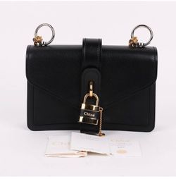 Brand New Chloe Black Crossbody  Aby Chain Bag