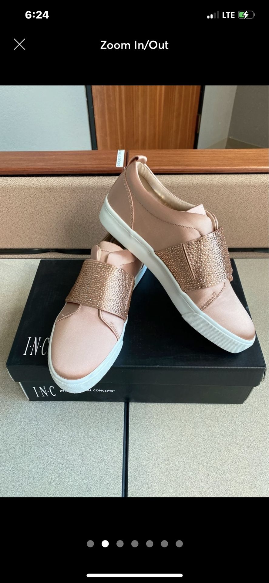 Inc slip-on, Bling shoe. Size 6.5 new in box.
