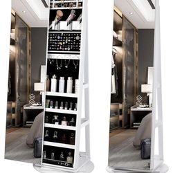 Mirror w/ Jewelry Cabinet 