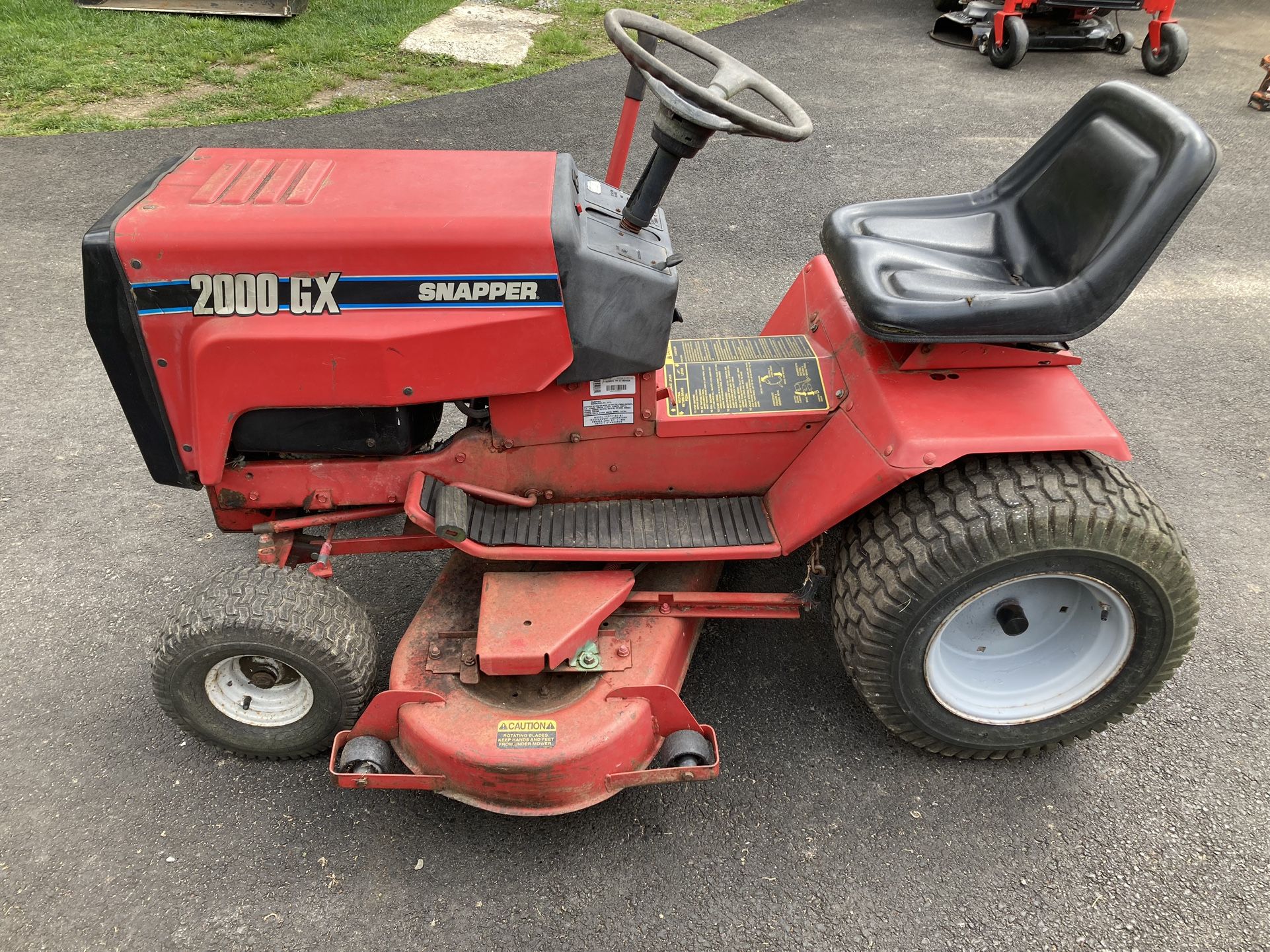 2000 snapper riding mower new arrivals