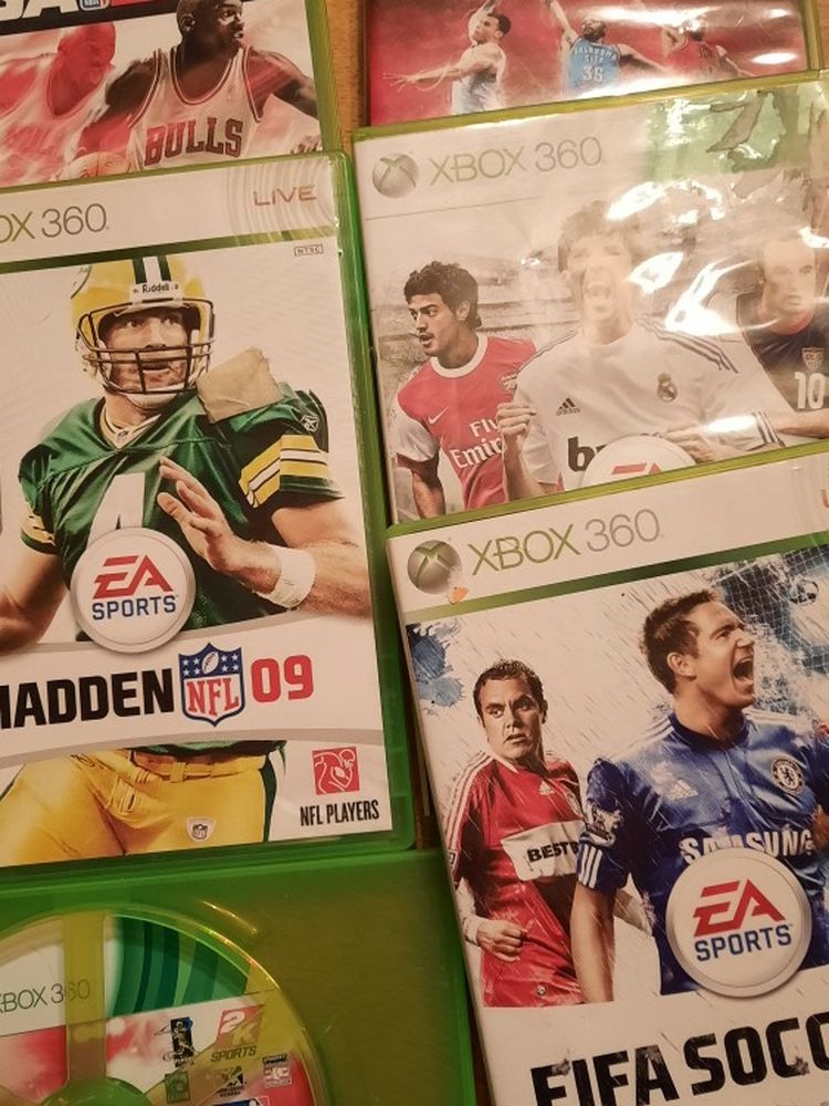 XBOX Games 360 Sports