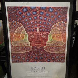 Alex Grey- God Self Framed Poster