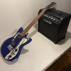 Electric Guitar and Amplifier