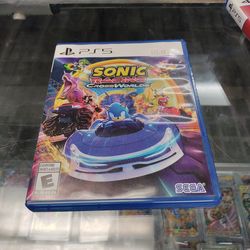 Sonic racing cross worlds PS5