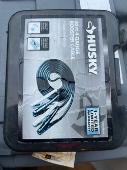Husky jumper cables