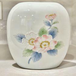 Otagiri Peony Japanese Vase 