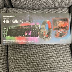 New Soundlogic gaming Keyboard, Mouse, And Headset Combo