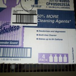 Gallons Of Fabuloso Cleaner $10 A Gallon Or 8 For$ 75