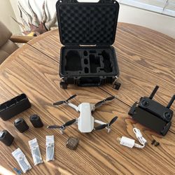 DJI Mavic Mini Fly more combo kit, and case