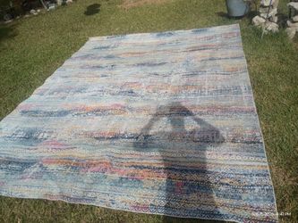 9x12 Malibu collections colorful area rug