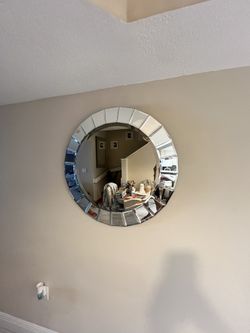 Circle Glass Mirror