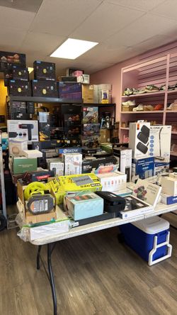 We have everything on sale 50 percent off sale prices