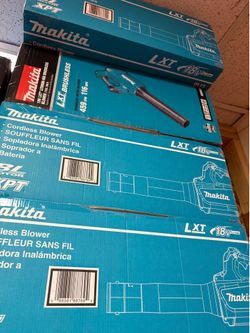 Makita new blower 18v brushless tool only $160 each one