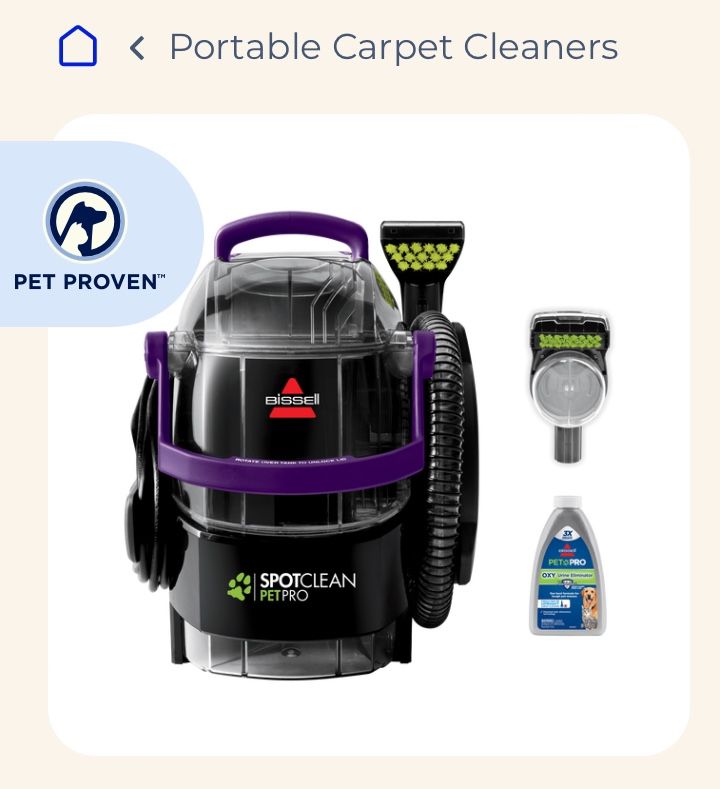 bissell spot clean pro carpet cleaner