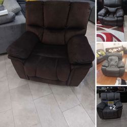 CHAIRS RECLINING ALL MATERIALS $299! WOW! $1 TAKES ANYTHING HOME! WOW