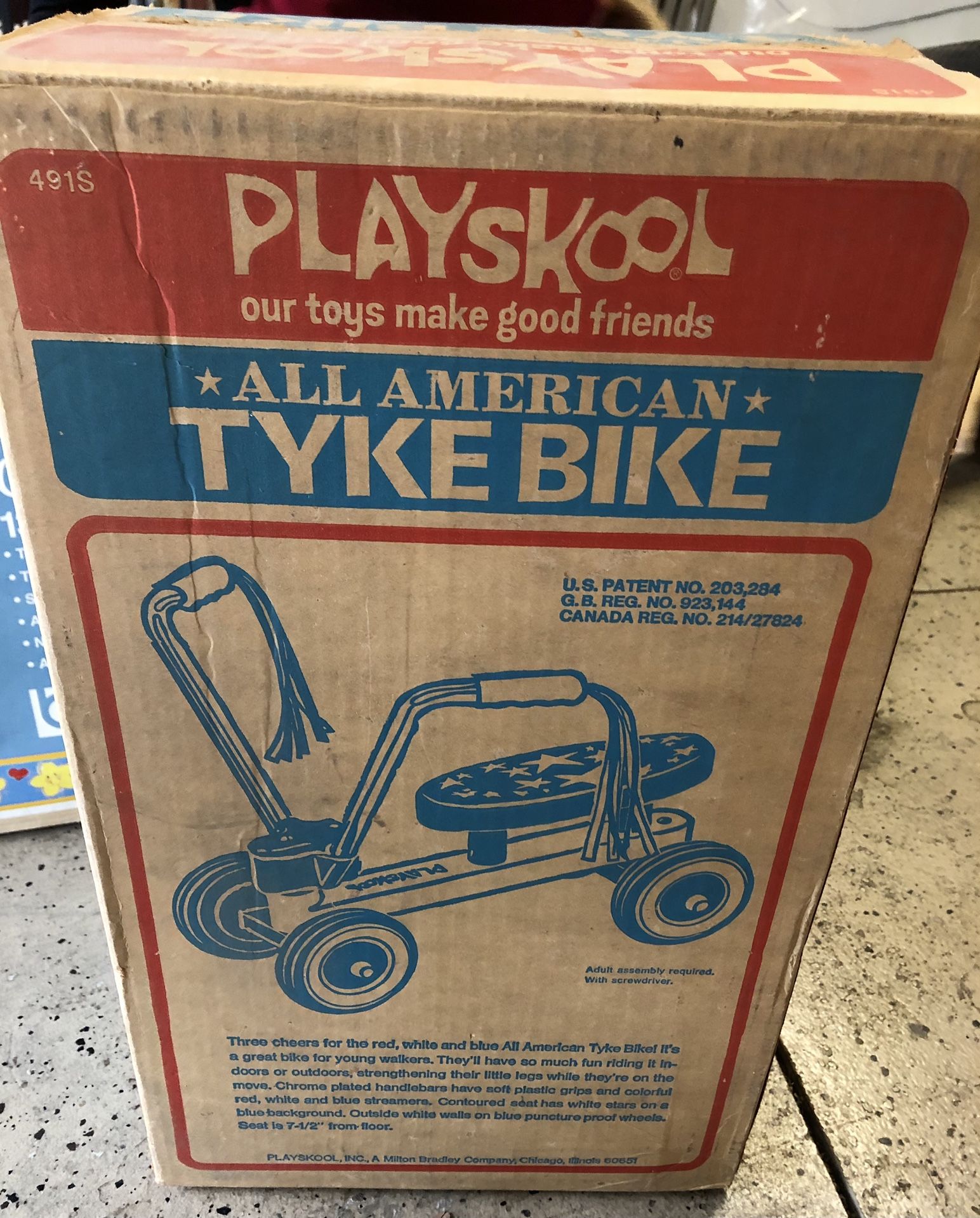 Playskool tyke bike vintage online
