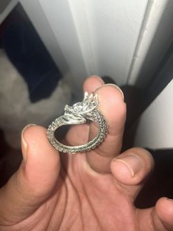 Set Dragon Stainless Steel Rings