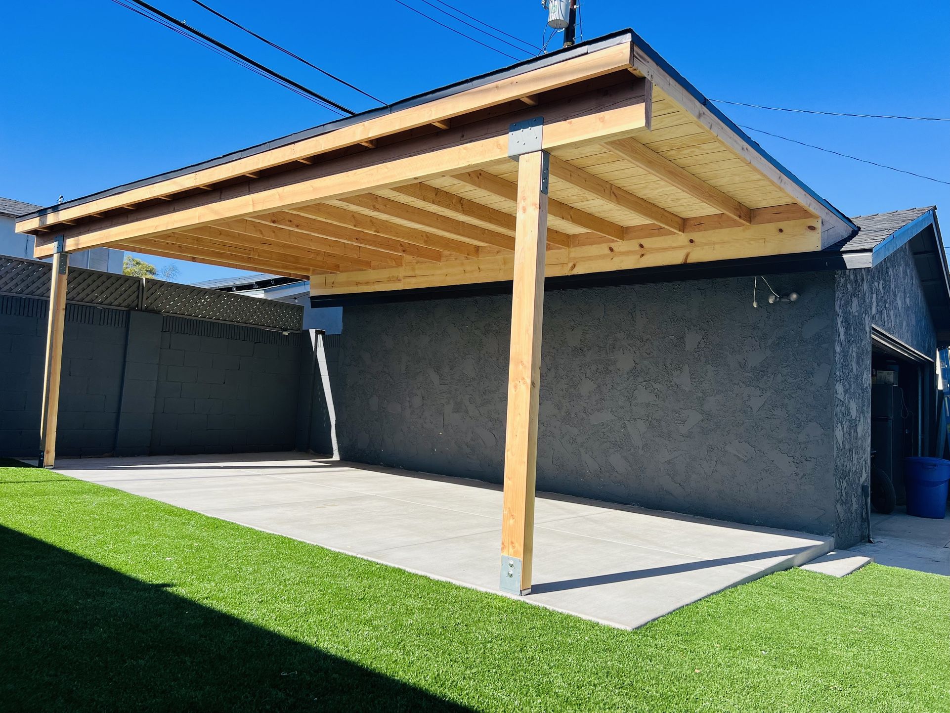 Wood Patio Cover