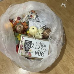 Bag Of Home Decor. 