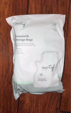 Milk storage bag
