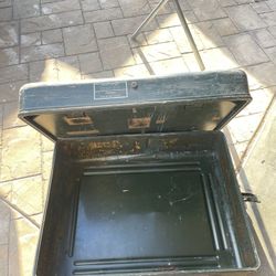 Military Surplus Metal Case Storage Container 