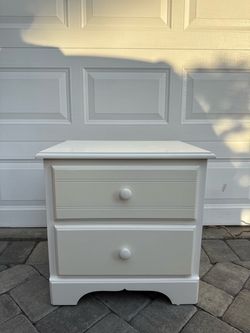 White Nightstand