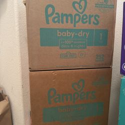 Pampers Baby-Dry, Size 1, 252ct