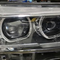 BMW Headlights And Steering Wheel Airbag 