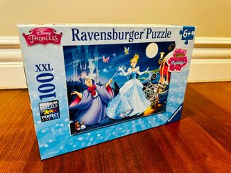 Ravensburger Disney Princess Cinderella Glitter Jigsaw Puzzle (100 pieces)