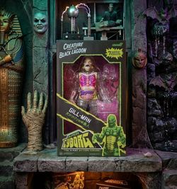 Super7 Universal Monsters Creature From the Black Lagoon Gill Man X Ray Super Cyborg Action Figure