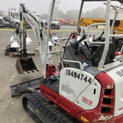 Mini Excavator TB216 Takeuchi 