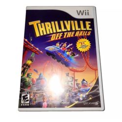 Thrillville: Off the Rails (Nintendo Wii, 2007) Complete Working 