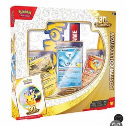 Pokémon Trading Card Game: 30th Celebration Poster Collection
