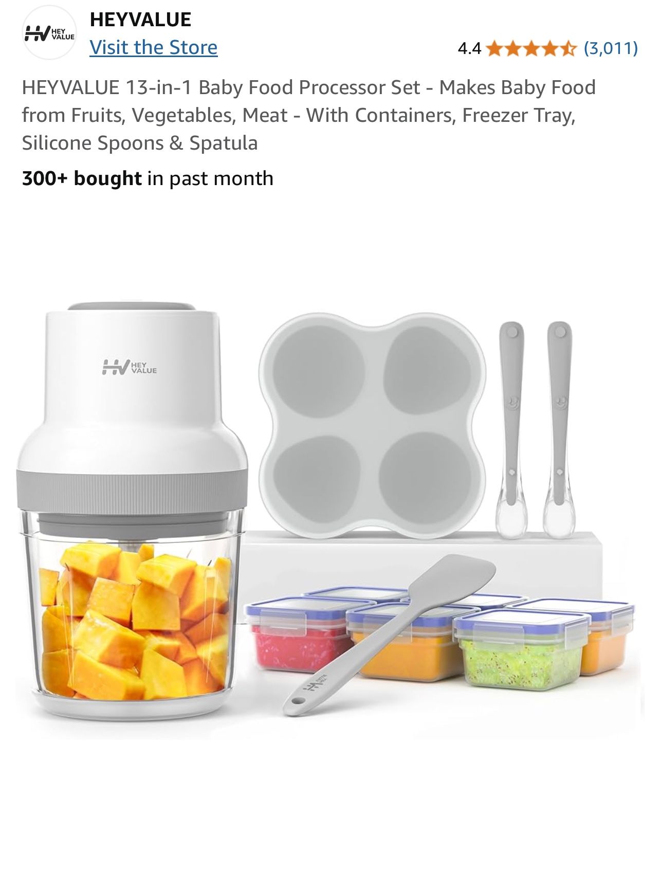 Baby food maker set