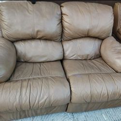 🔥Love Chair Leather Sofa Recliner