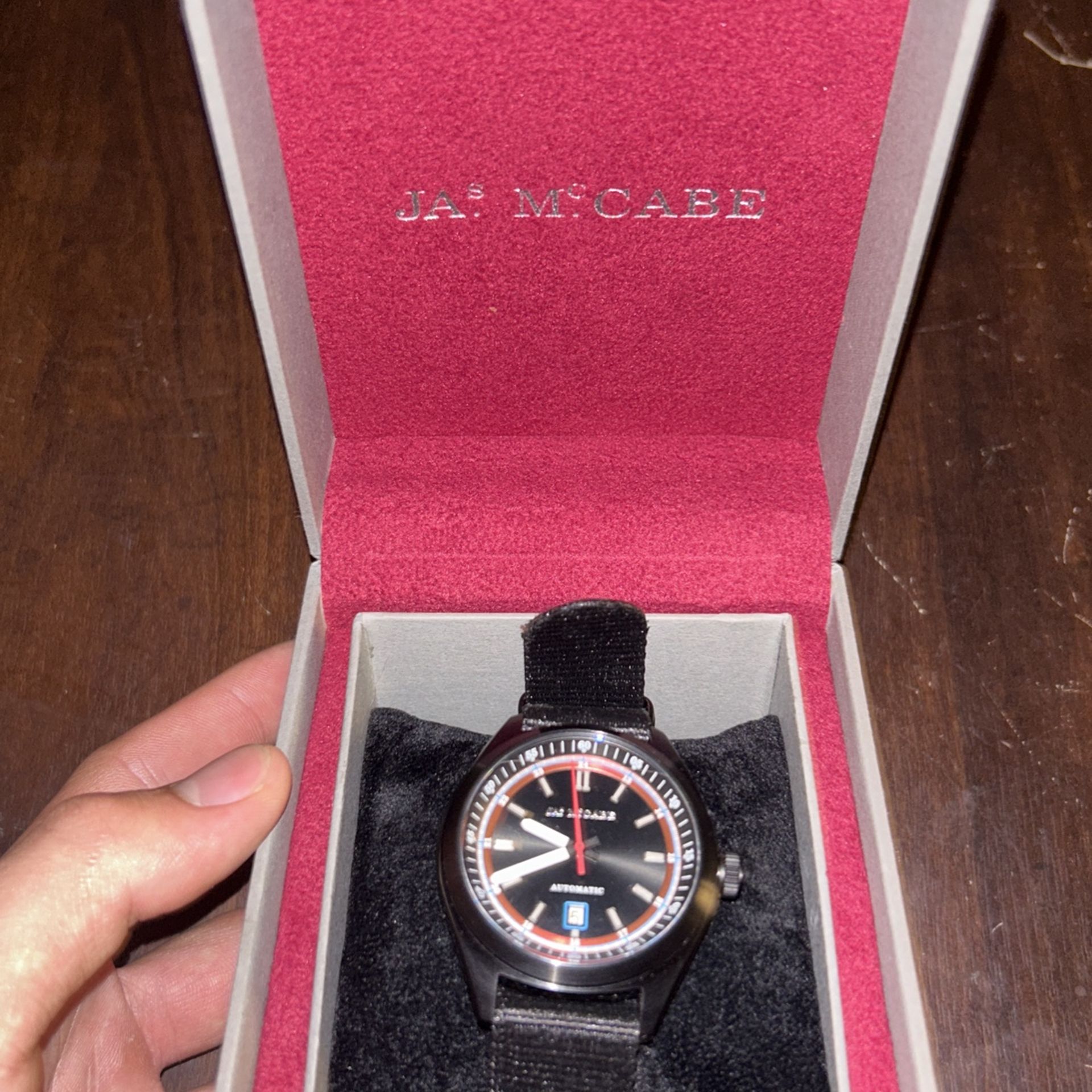 Jas McCabe Automatic Watch w/ Box - $50