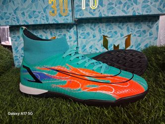 Turf soccer cleats us size 10