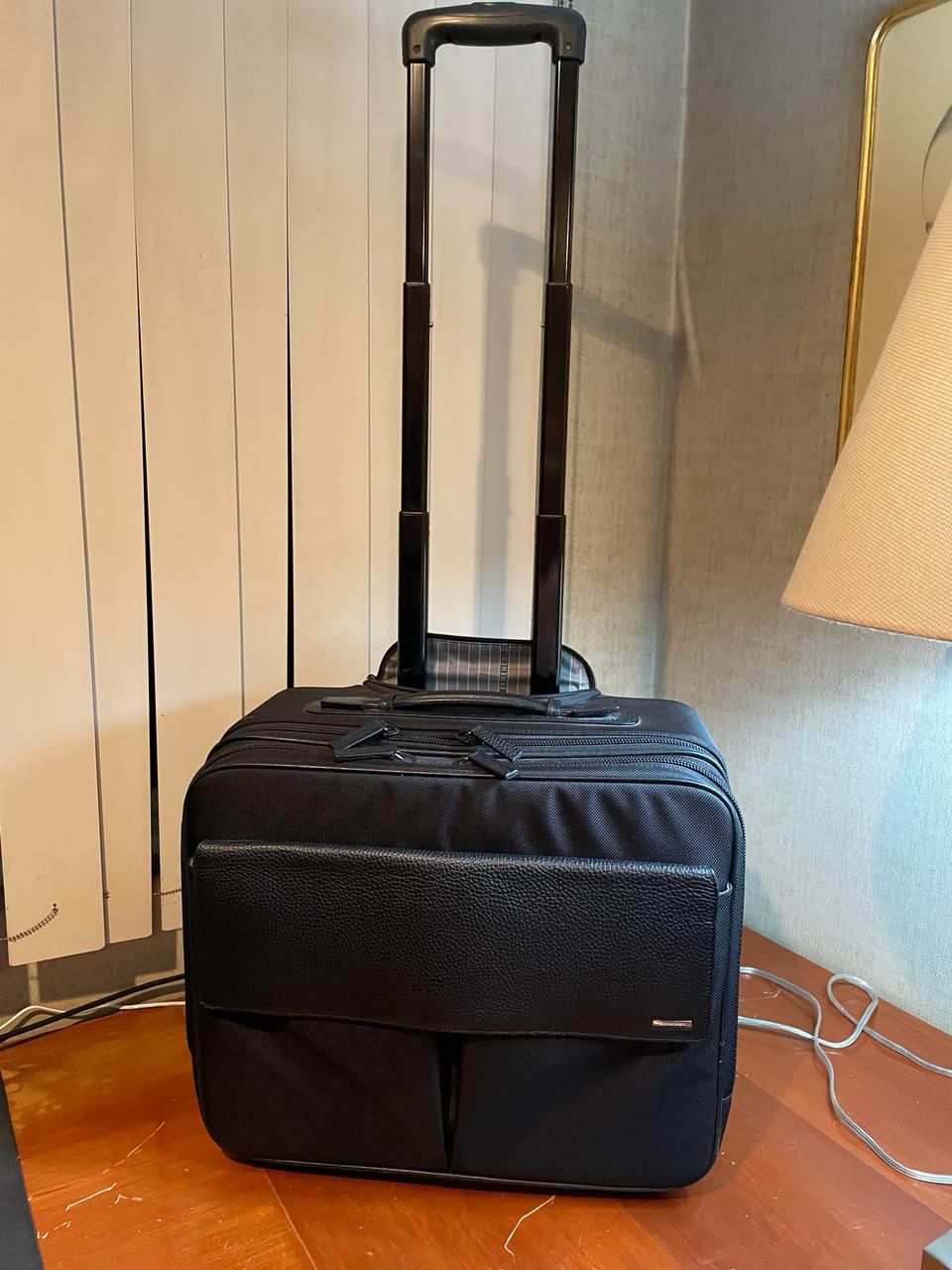 Ermenegildo Zegna Luggage BUNDLE - Executive Overnight Carry-on and Crossbody
