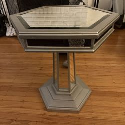 Mirrored Side Table