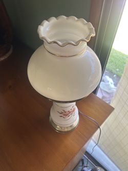 Vintage Porcelain Lamp