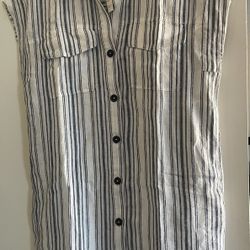 Madewell Womens Shirt Dress 