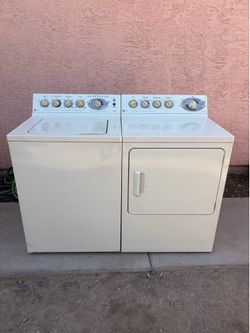 Washer and Dryer