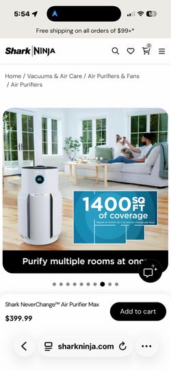 Shark neverChange Air purifier